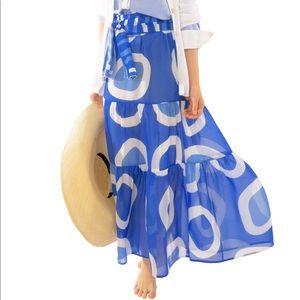 Gretchen Scott Ipanema Long Skirt - Rock Out size xl